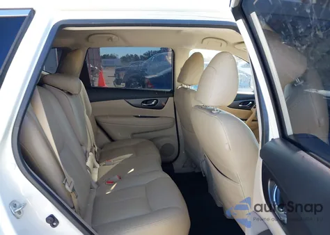 2016 Nissan Rogue Sv из США, поврежденный, VIN JN8AT2MT7GW029356